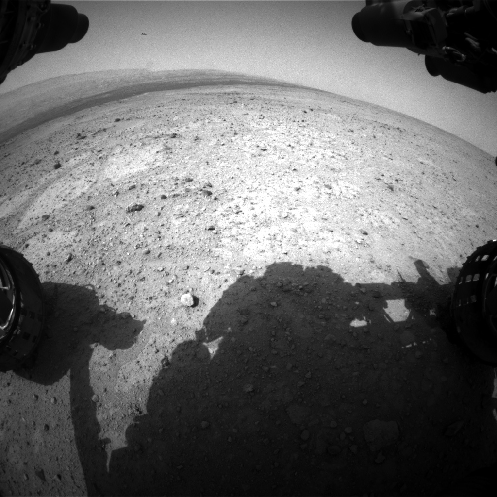Nasa's Mars rover Curiosity acquired this image using its Front Hazard Avoidance Camera (Front Hazcam) on Sol 362, at drive 244, site number 12