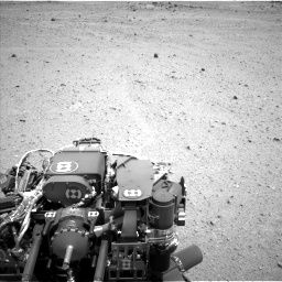 Nasa's Mars rover Curiosity acquired this image using its Left Navigation Camera on Sol 363, at drive 550, site number 12