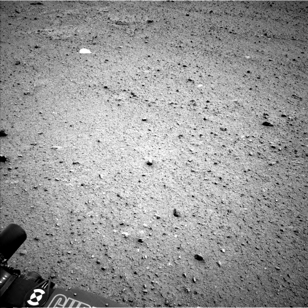 Nasa's Mars rover Curiosity acquired this image using its Left Navigation Camera on Sol 365, at drive 638, site number 12