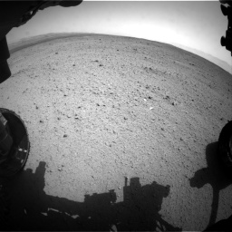 Nasa's Mars rover Curiosity acquired this image using its Front Hazard Avoidance Camera (Front Hazcam) on Sol 369, at drive 972, site number 12