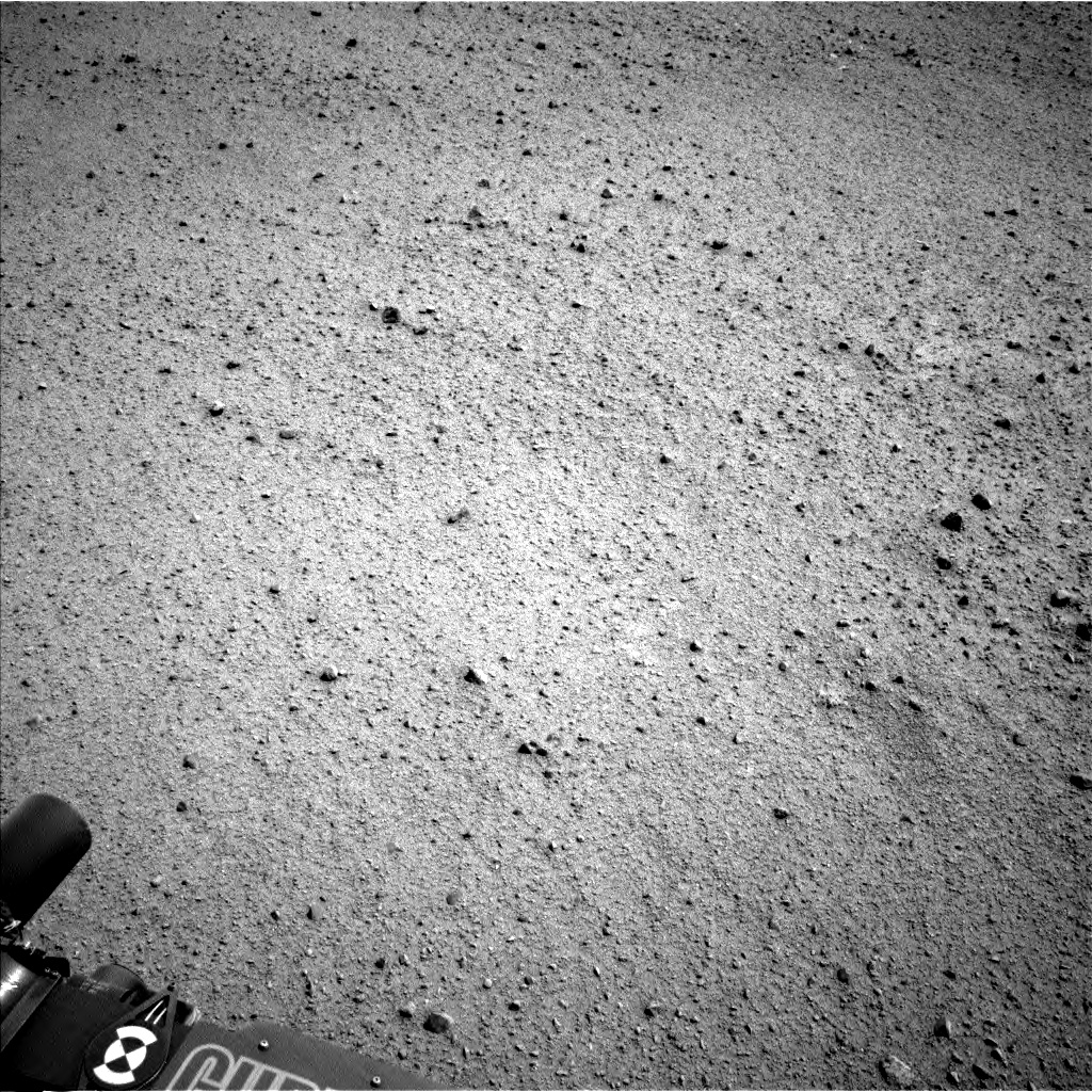 Nasa's Mars rover Curiosity acquired this image using its Left Navigation Camera on Sol 369, at drive 948, site number 12