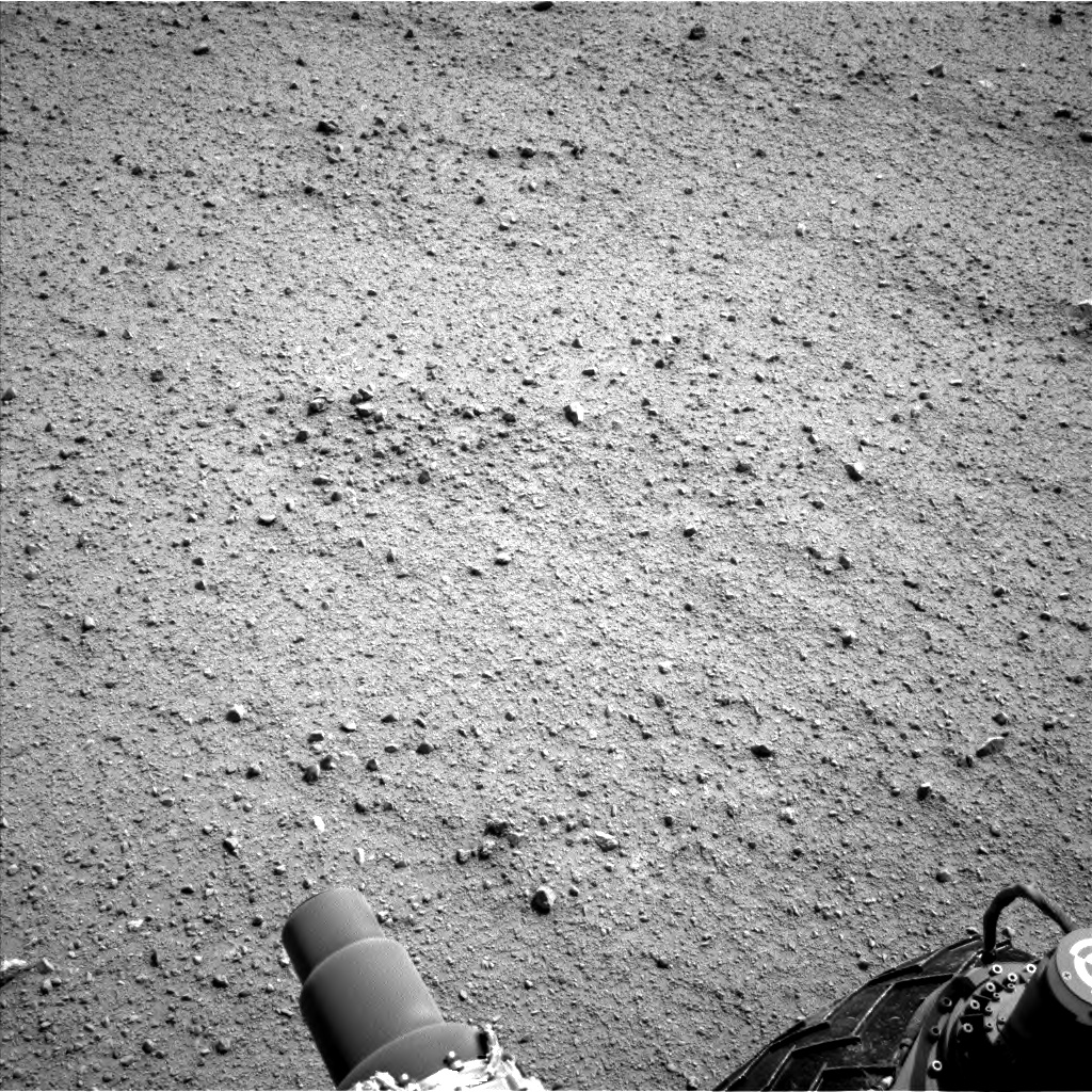 Nasa's Mars rover Curiosity acquired this image using its Left Navigation Camera on Sol 369, at drive 0, site number 13