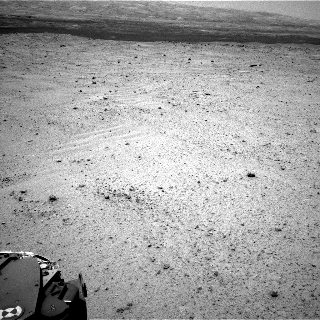 Nasa's Mars rover Curiosity acquired this image using its Left Navigation Camera on Sol 370, at drive 0, site number 13