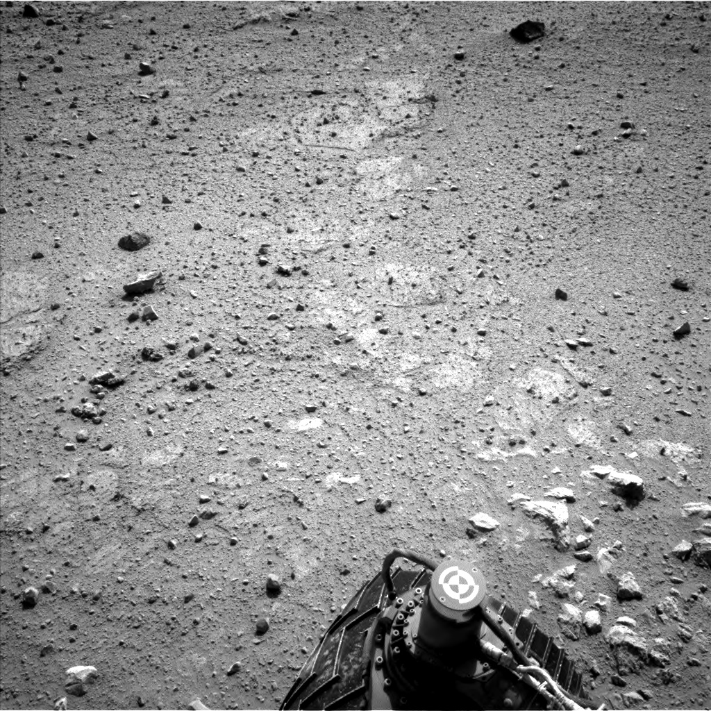 Nasa's Mars rover Curiosity acquired this image using its Left Navigation Camera on Sol 371, at drive 974, site number 13