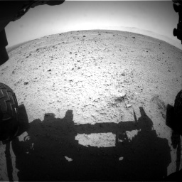 Nasa's Mars rover Curiosity acquired this image using its Front Hazard Avoidance Camera (Front Hazcam) on Sol 372, at drive 1082, site number 13