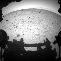 Nasa's Mars rover Curiosity acquired this image using its Front Hazard Avoidance Camera (Front Hazcam) on Sol 372, at drive 1124, site number 13