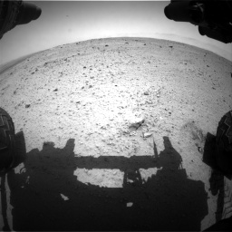 Nasa's Mars rover Curiosity acquired this image using its Front Hazard Avoidance Camera (Front Hazcam) on Sol 372, at drive 1082, site number 13