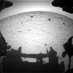 Nasa's Mars rover Curiosity acquired this image using its Front Hazard Avoidance Camera (Front Hazcam) on Sol 372, at drive 1154, site number 13