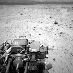 Nasa's Mars rover Curiosity acquired this image using its Left Navigation Camera on Sol 372, at drive 1190, site number 13