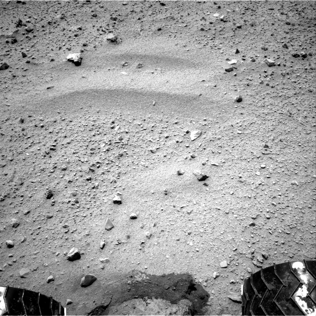 Nasa's Mars rover Curiosity acquired this image using its Right Navigation Camera on Sol 372, at drive 0, site number 14