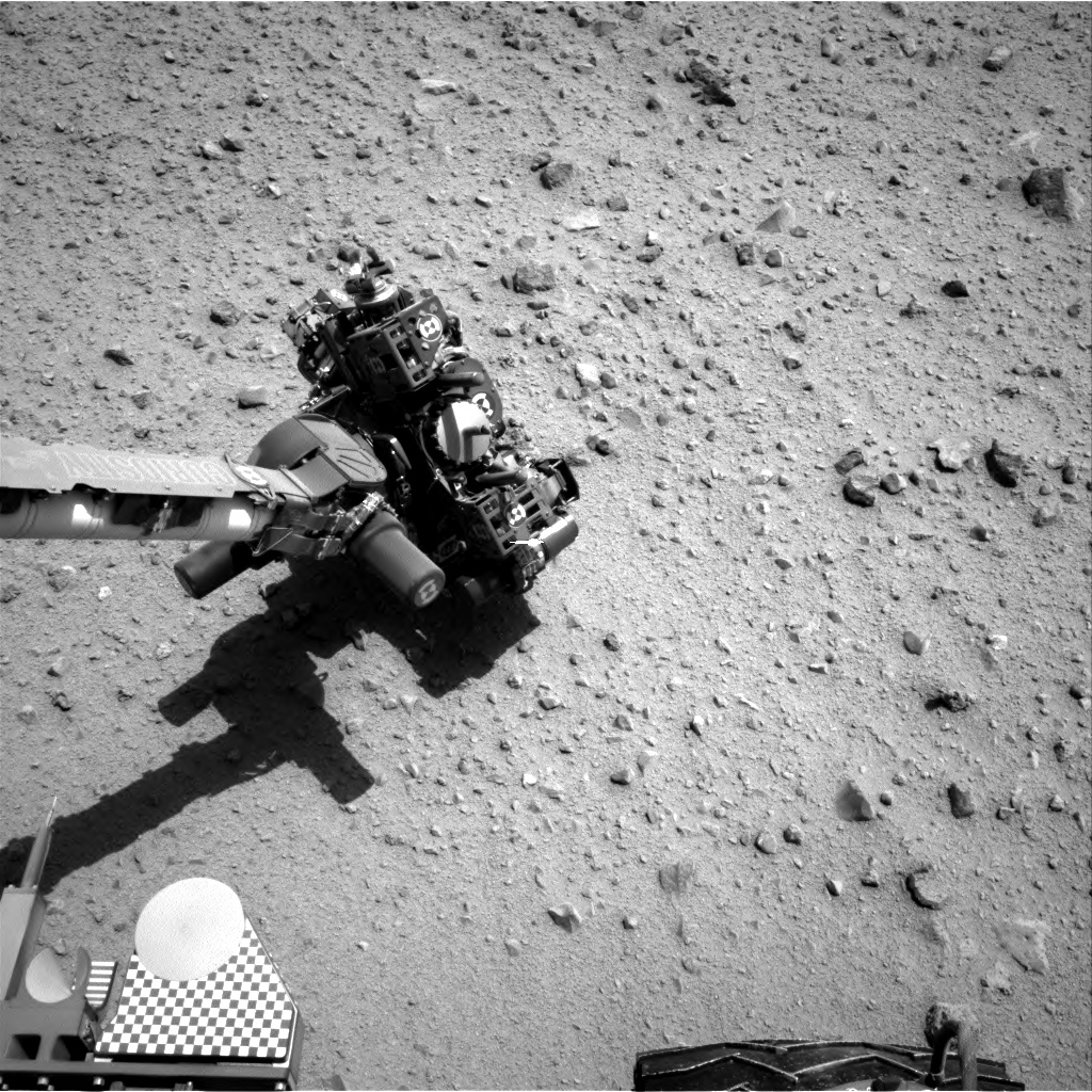 Nasa's Mars rover Curiosity acquired this image using its Right Navigation Camera on Sol 373, at drive 0, site number 14