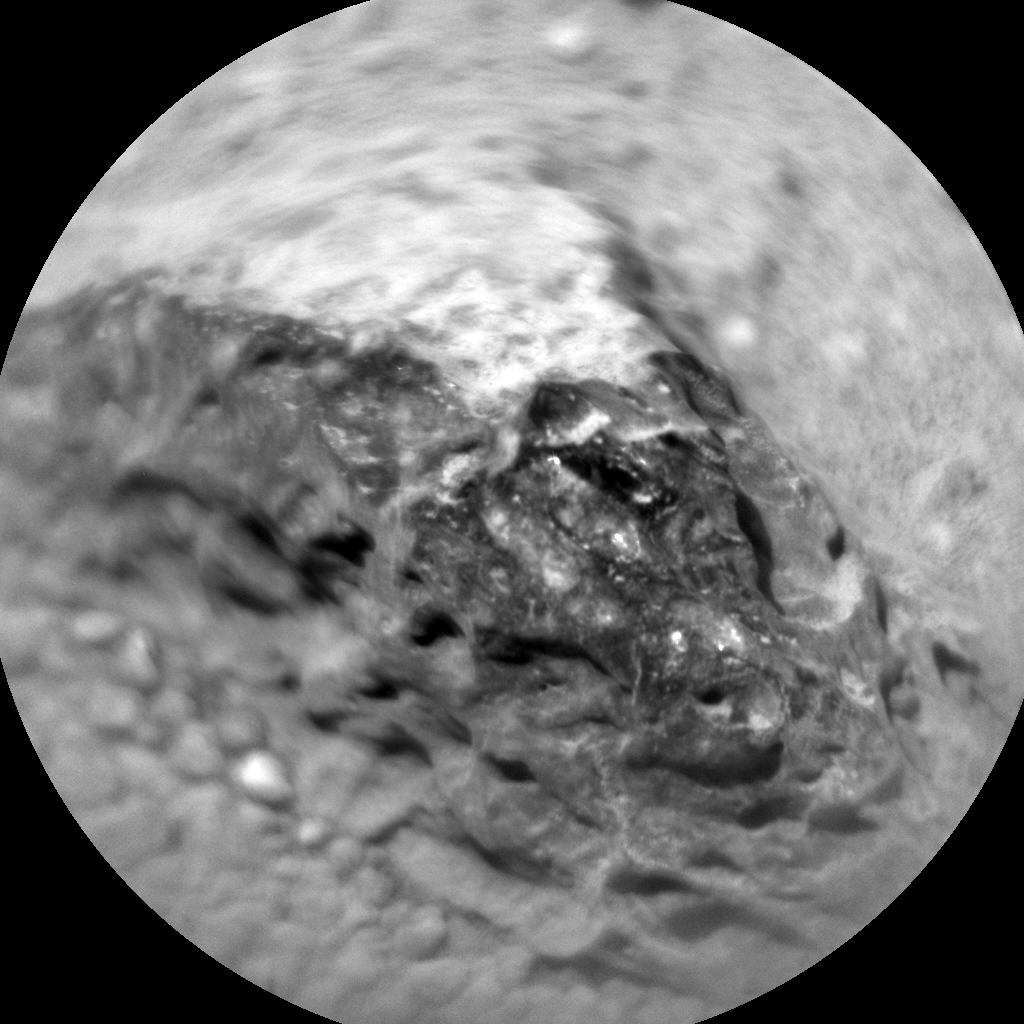 Nasa's Mars rover Curiosity acquired this image using its Chemistry & Camera (ChemCam) on Sol 373, at drive 0, site number 14