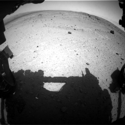 Nasa's Mars rover Curiosity acquired this image using its Front Hazard Avoidance Camera (Front Hazcam) on Sol 376, at drive 294, site number 14