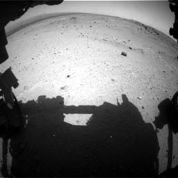 Nasa's Mars rover Curiosity acquired this image using its Front Hazard Avoidance Camera (Front Hazcam) on Sol 376, at drive 300, site number 14