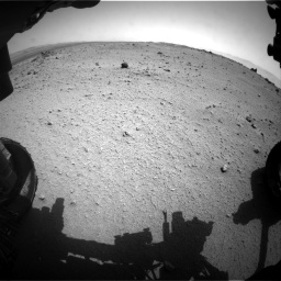 Nasa's Mars rover Curiosity acquired this image using its Front Hazard Avoidance Camera (Front Hazcam) on Sol 376, at drive 414, site number 14
