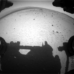 Nasa's Mars rover Curiosity acquired this image using its Front Hazard Avoidance Camera (Front Hazcam) on Sol 376, at drive 336, site number 14