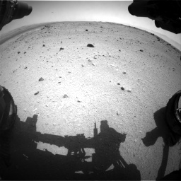 Nasa's Mars rover Curiosity acquired this image using its Front Hazard Avoidance Camera (Front Hazcam) on Sol 376, at drive 378, site number 14