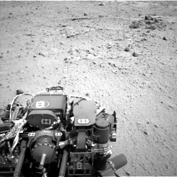 Nasa's Mars rover Curiosity acquired this image using its Left Navigation Camera on Sol 376, at drive 402, site number 14