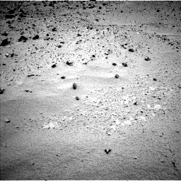 Nasa's Mars rover Curiosity acquired this image using its Left Navigation Camera on Sol 377, at drive 466, site number 14