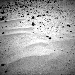 Nasa's Mars rover Curiosity acquired this image using its Left Navigation Camera on Sol 377, at drive 478, site number 14