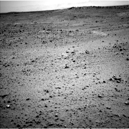 Nasa's Mars rover Curiosity acquired this image using its Left Navigation Camera on Sol 377, at drive 670, site number 14