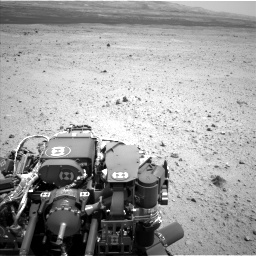 Nasa's Mars rover Curiosity acquired this image using its Left Navigation Camera on Sol 377, at drive 682, site number 14