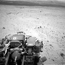 Nasa's Mars rover Curiosity acquired this image using its Left Navigation Camera on Sol 377, at drive 688, site number 14