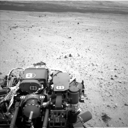 Nasa's Mars rover Curiosity acquired this image using its Left Navigation Camera on Sol 377, at drive 694, site number 14