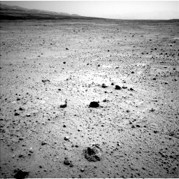 Nasa's Mars rover Curiosity acquired this image using its Left Navigation Camera on Sol 377, at drive 694, site number 14