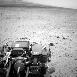 Nasa's Mars rover Curiosity acquired this image using its Left Navigation Camera on Sol 377, at drive 700, site number 14