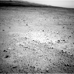 Nasa's Mars rover Curiosity acquired this image using its Left Navigation Camera on Sol 377, at drive 766, site number 14