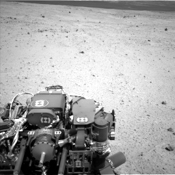 Nasa's Mars rover Curiosity acquired this image using its Left Navigation Camera on Sol 377, at drive 772, site number 14