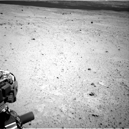 Nasa's Mars rover Curiosity acquired this image using its Right Navigation Camera on Sol 377, at drive 766, site number 14