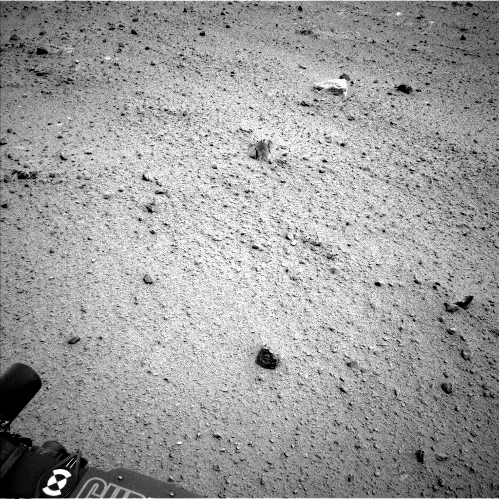 Nasa's Mars rover Curiosity acquired this image using its Left Navigation Camera on Sol 378, at drive 1076, site number 14