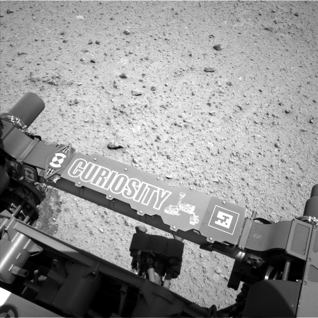 Nasa's Mars rover Curiosity acquired this image using its Left Navigation Camera on Sol 379, at drive 1262, site number 14