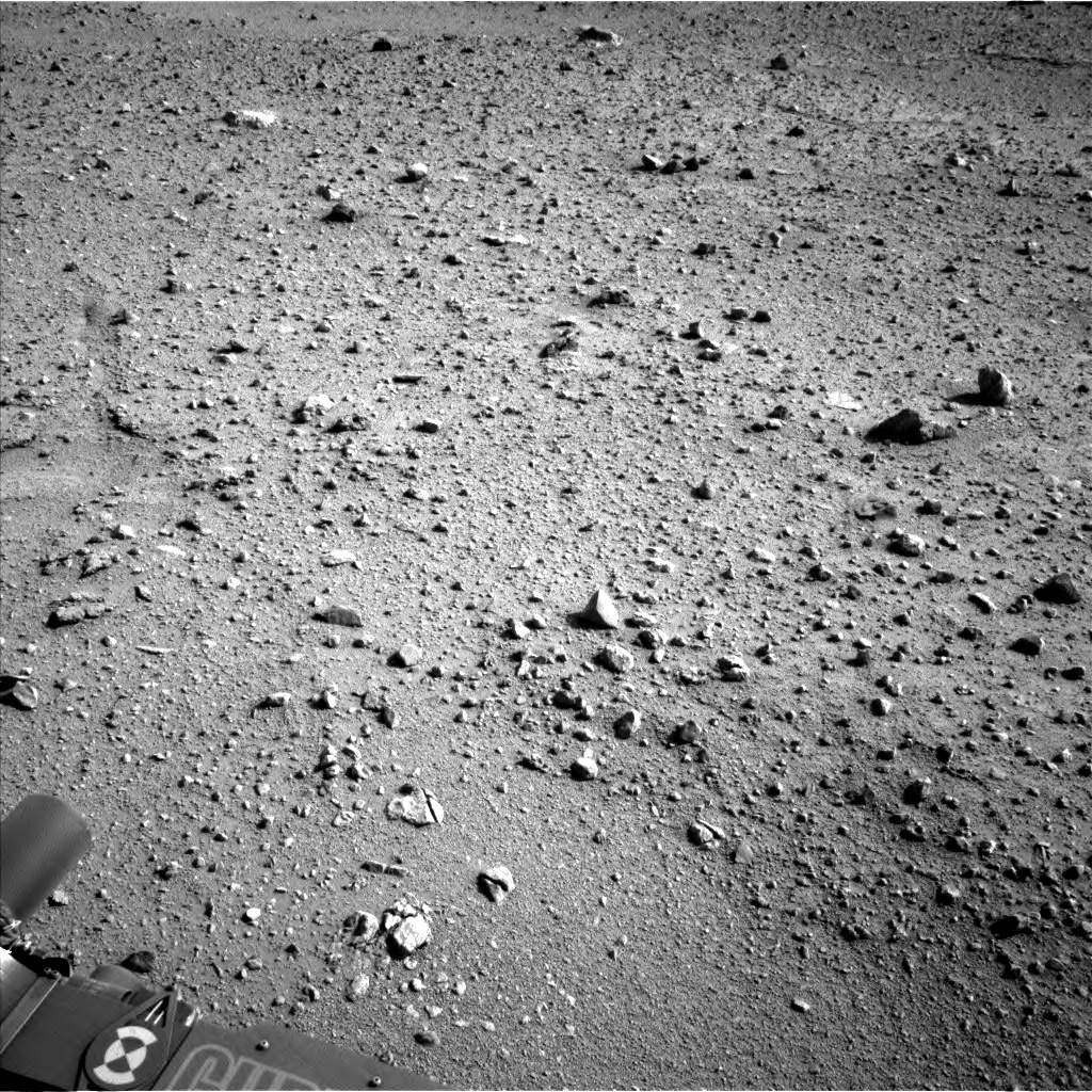 Nasa's Mars rover Curiosity acquired this image using its Left Navigation Camera on Sol 383, at drive 1388, site number 14