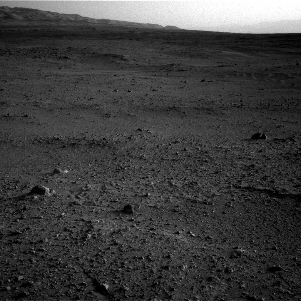 Nasa's Mars rover Curiosity acquired this image using its Left Navigation Camera on Sol 383, at drive 0, site number 15