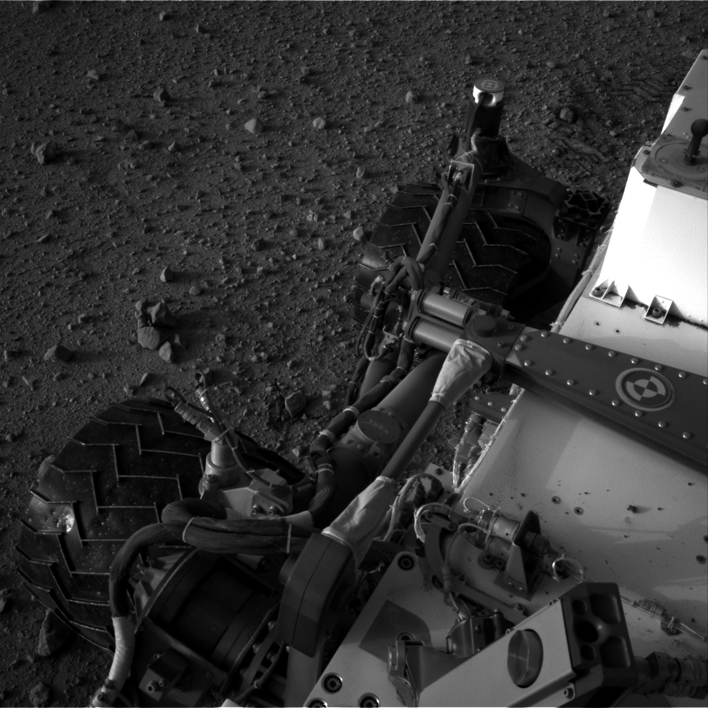 Nasa's Mars rover Curiosity acquired this image using its Right Navigation Camera on Sol 383, at drive 0, site number 15