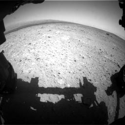 Nasa's Mars rover Curiosity acquired this image using its Front Hazard Avoidance Camera (Front Hazcam) on Sol 385, at drive 630, site number 15