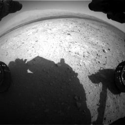 Nasa's Mars rover Curiosity acquired this image using its Front Hazard Avoidance Camera (Front Hazcam) on Sol 385, at drive 900, site number 15