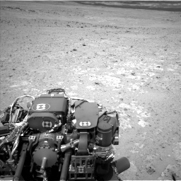 Nasa's Mars rover Curiosity acquired this image using its Left Navigation Camera on Sol 385, at drive 738, site number 15