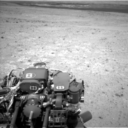 Nasa's Mars rover Curiosity acquired this image using its Left Navigation Camera on Sol 385, at drive 756, site number 15