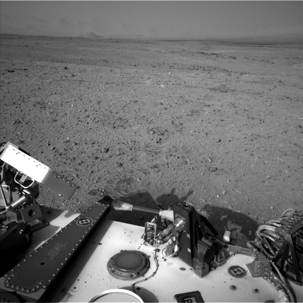 Nasa's Mars rover Curiosity acquired this image using its Left Navigation Camera on Sol 388, at drive 1230, site number 15