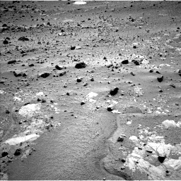 Nasa's Mars rover Curiosity acquired this image using its Left Navigation Camera on Sol 390, at drive 1710, site number 15
