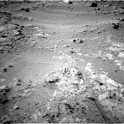 Nasa's Mars rover Curiosity acquired this image using its Left Navigation Camera on Sol 392, at drive 0, site number 16