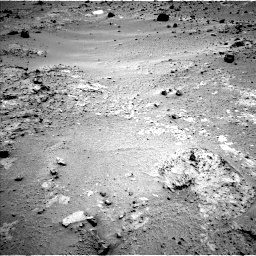 Nasa's Mars rover Curiosity acquired this image using its Left Navigation Camera on Sol 392, at drive 12, site number 16