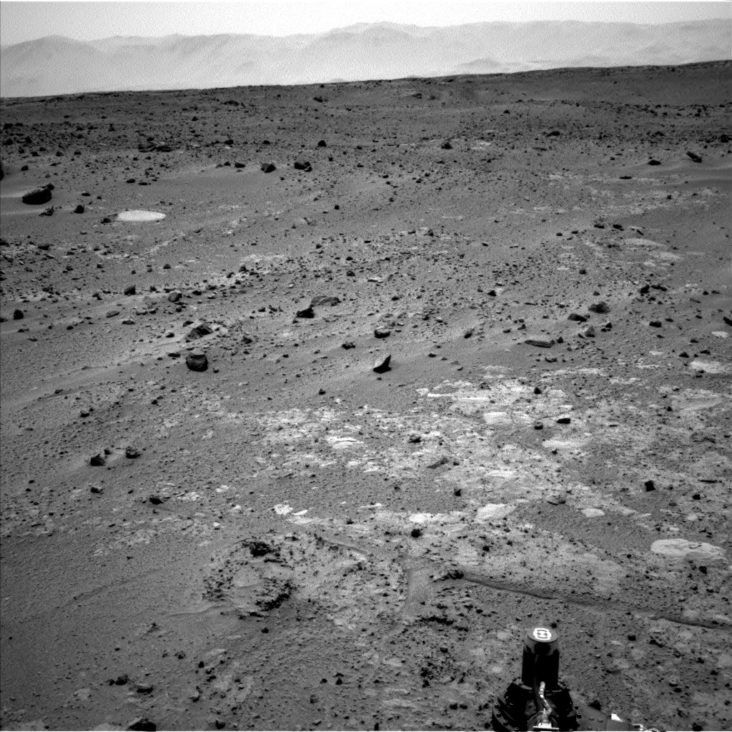 Nasa's Mars rover Curiosity acquired this image using its Left Navigation Camera on Sol 392, at drive 50, site number 16