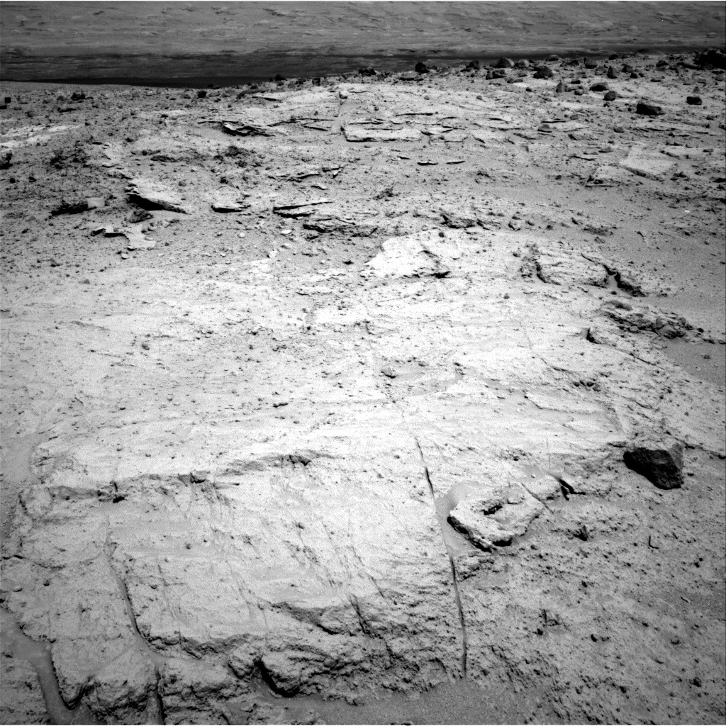 Nasa's Mars rover Curiosity acquired this image using its Right Navigation Camera on Sol 392, at drive 50, site number 16