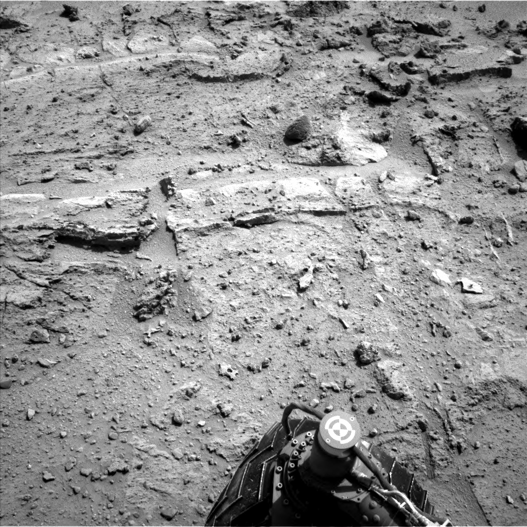 Nasa's Mars rover Curiosity acquired this image using its Left Navigation Camera on Sol 396, at drive 148, site number 16