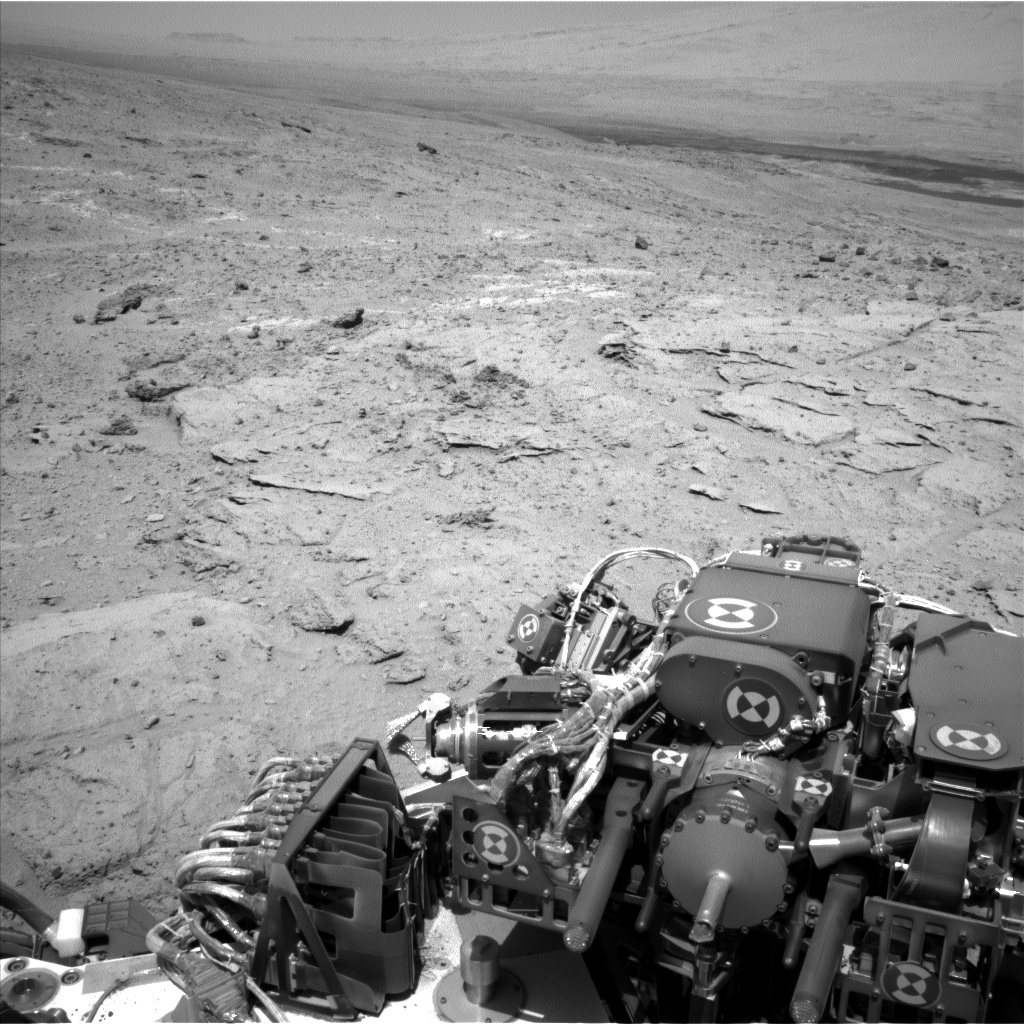 Nasa's Mars rover Curiosity acquired this image using its Left Navigation Camera on Sol 397, at drive 148, site number 16